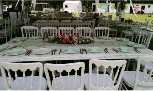 RENTA DE MOBILIARIO VINTAGE Y TABLONES PARA EVENTOS